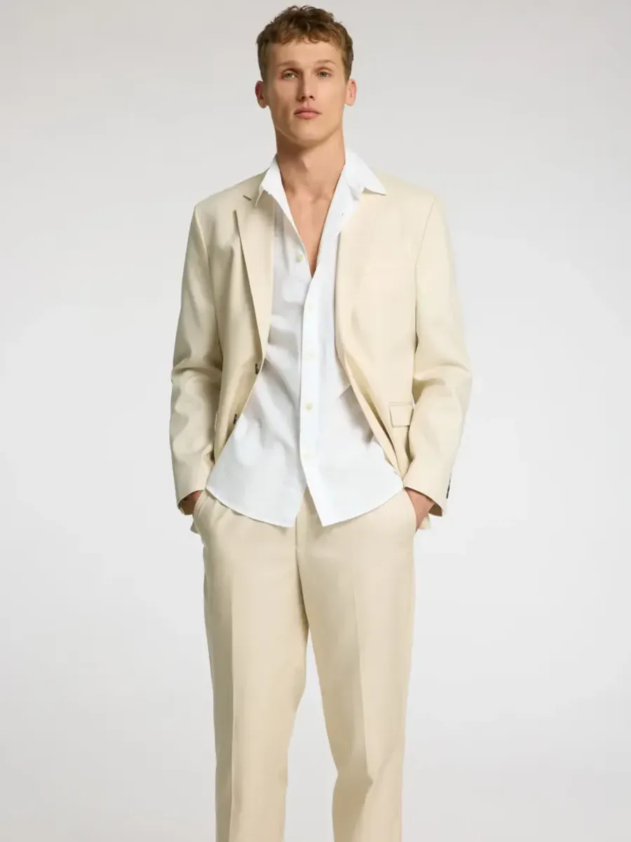 Selected Homme Reg-Sun Shirt White