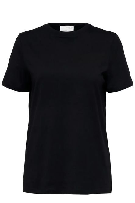 Hovedbilde Selected Femme My Essential O-neck Tee Black