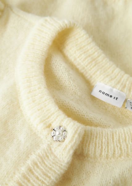 Hovedbilde Name It Nabeth 2/4 Knit Cardigan Pear Sorbet 