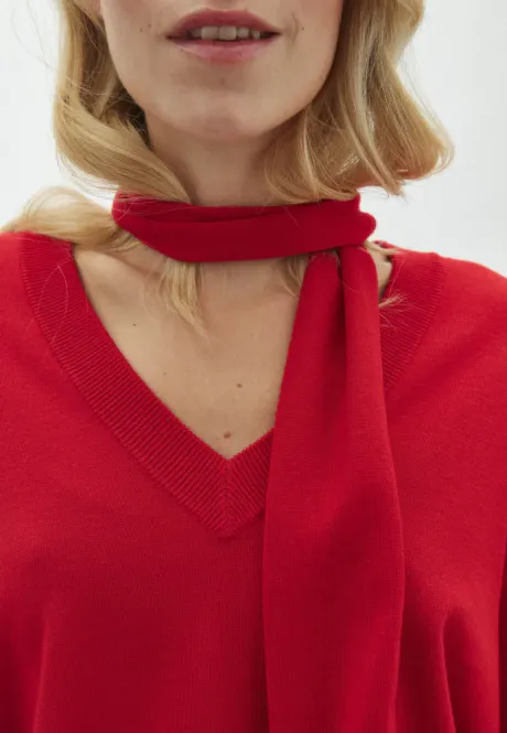 Hovedbilde MbyM Bravia  Long Scarf Red Aura