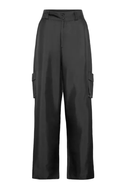 ENVELOPE Amped Pant Silk Black