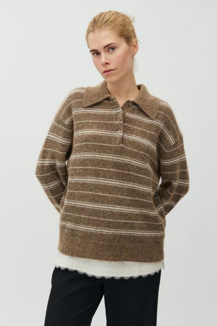 Hovedbilde MbyM Emin Friday Falcon Stripe Knit