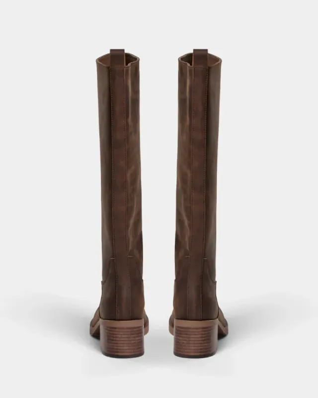 Sofie Schnoor Fillia knee high  Boot Dark Brown
