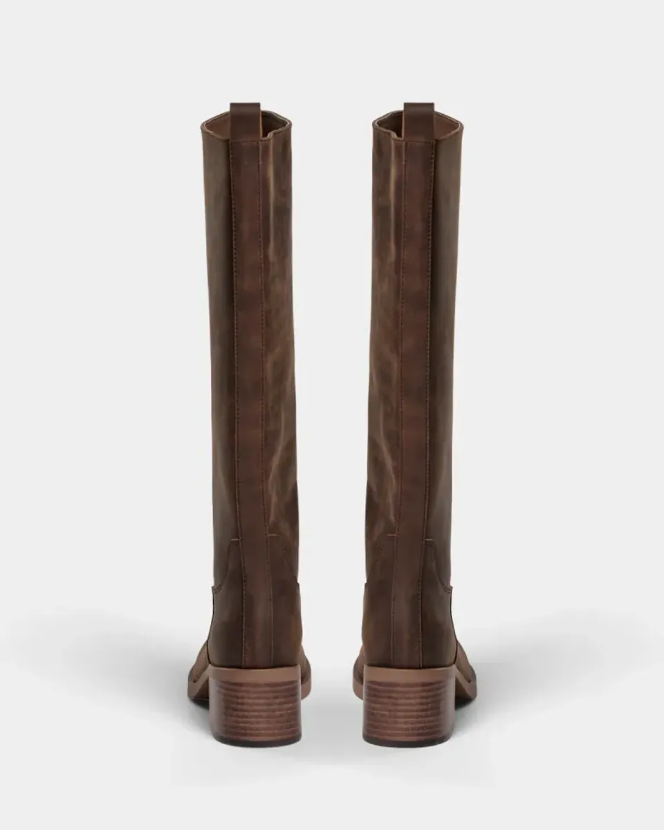 Sofie Schnoor Fabienne Knee High Boot Dark Brown