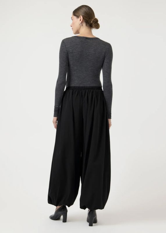 YAS Thia Balloon Pant Black