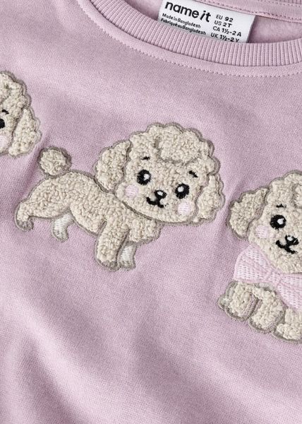 Hovedbilde Name It Dyveke Sweat Mauve Mist