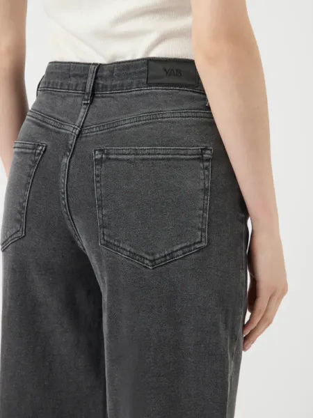 Hovedbilde YAS Rosie Straight Jeans Dark Grey Denim 