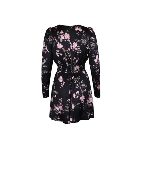 Hovedbilde Satin Mini Dress Midnight Garden