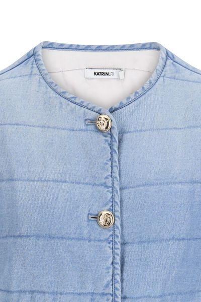 Hovedbilde Katrin Uri Firenze Quilted Jacket Light Blue 