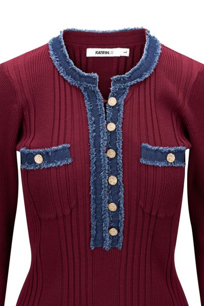 Hovedbilde Katrin Uri La Pullover Bordeaux 
