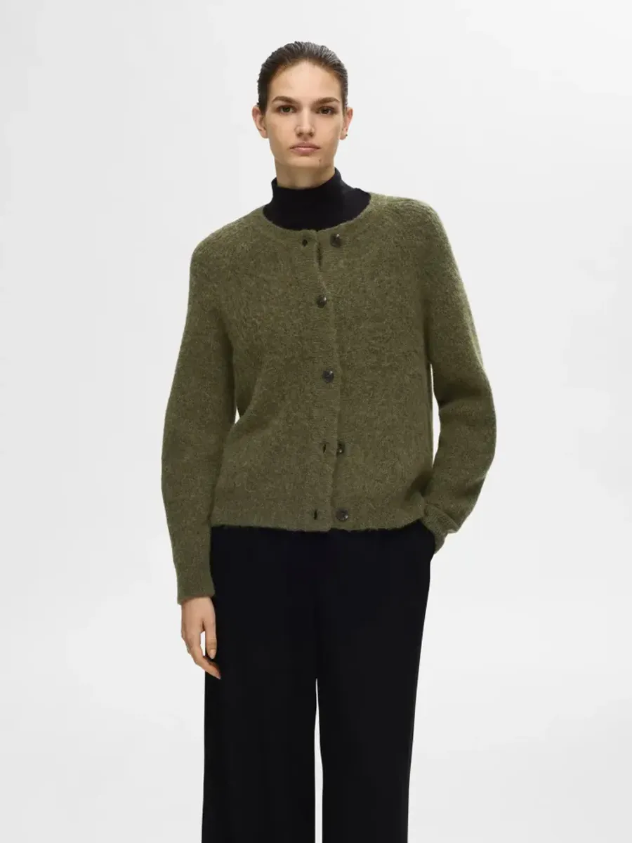 Selected Femme Lulu Short Cardigan Kalamata