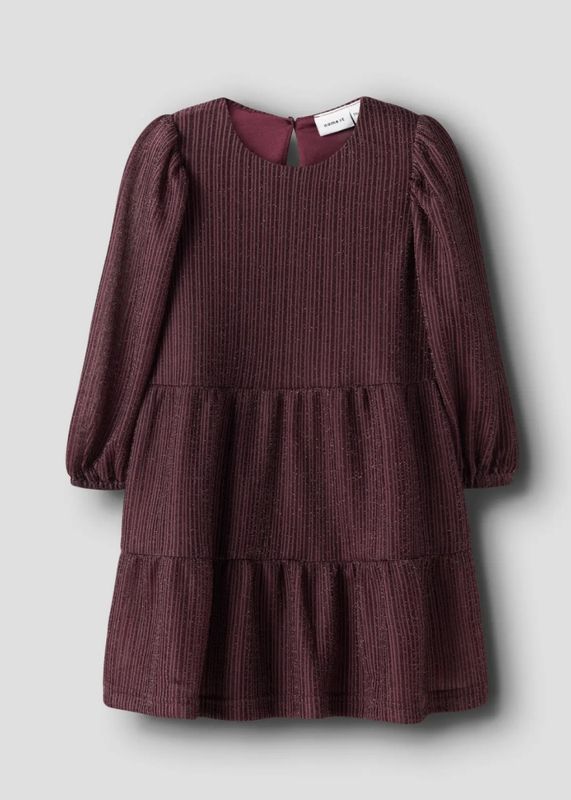 Name It Burgundy Kjole