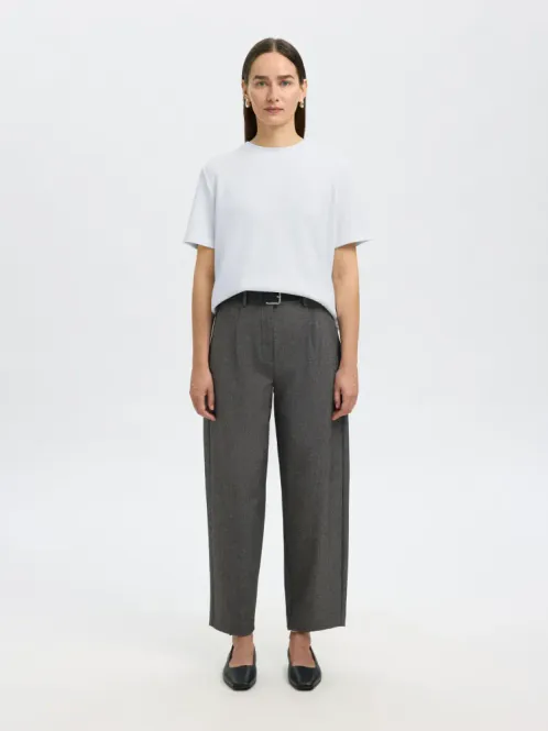 Hovedbilde Selected Femme Tenny Boxy Tee Topp Snow White