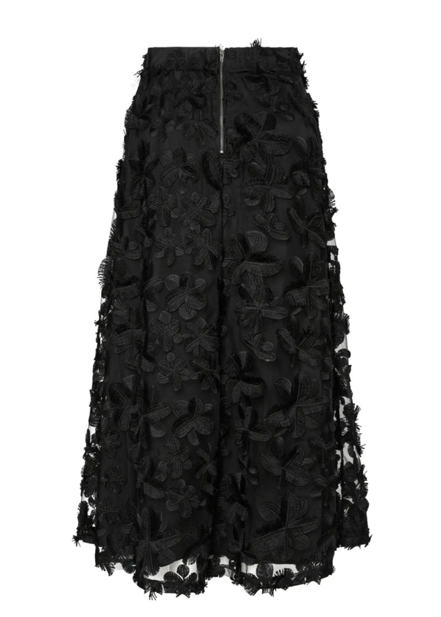 YAS Karly Skirt Black