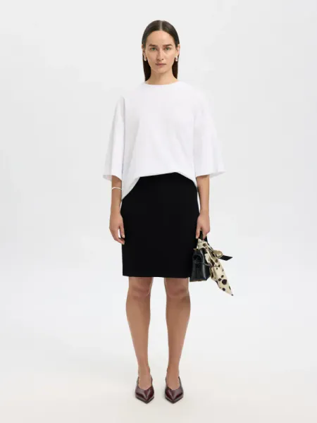 Hovedbilde Selected Femme Darla Knit Skirt Black