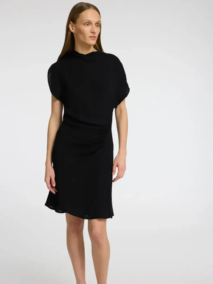 Selected Femme Edith Kjole Sort