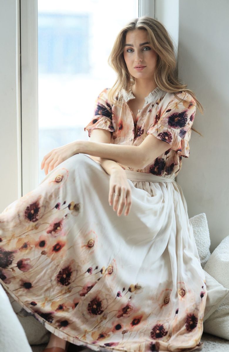 Nectar Ambrosia Dress bleeding petals