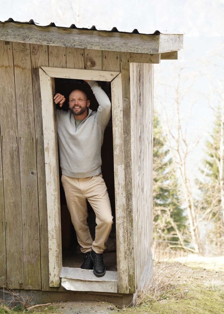 Selected Homme Brody Linen Incens mixed Oatmel