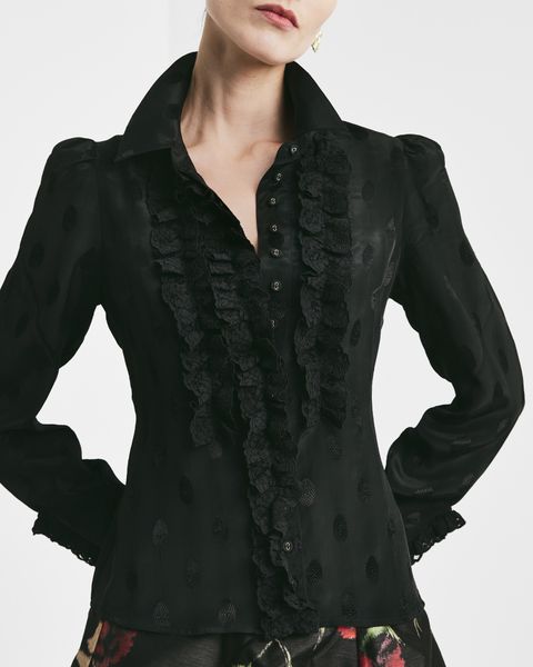 Hovedbilde byTiMo Viscose Blouse Black 