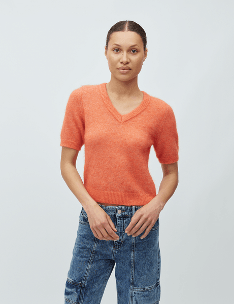 Hovedbilde MbyM Carla V-neck Emberglow 