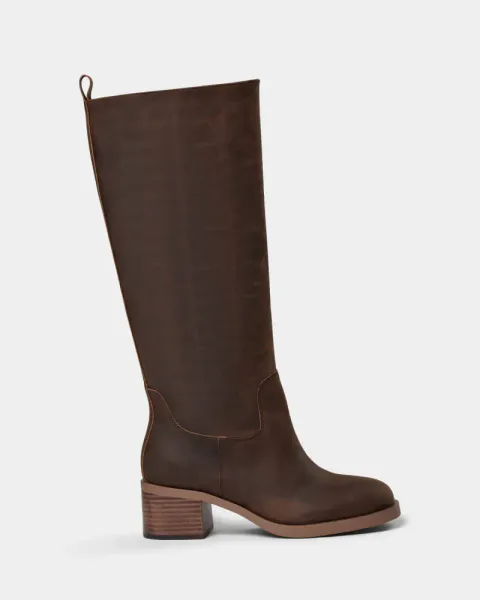 Hovedbilde Sofie Schnoor Fabienne Knee High Boot Dark Brown