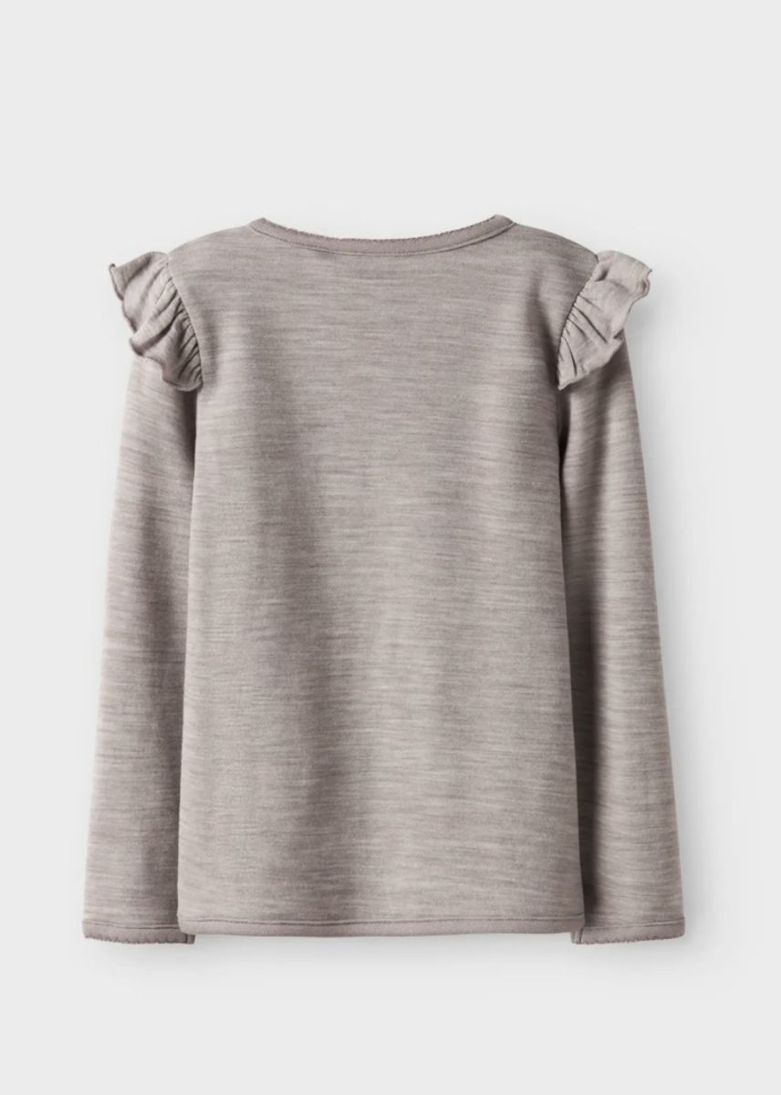 Name It Wyla Wool - Ull topp - Satellite