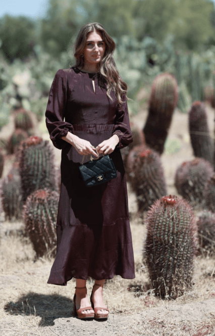 Hovedbilde Nectar Samira Dress Mulberry 
