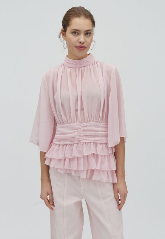 MbyM Massino Blouse Super Pale Pink