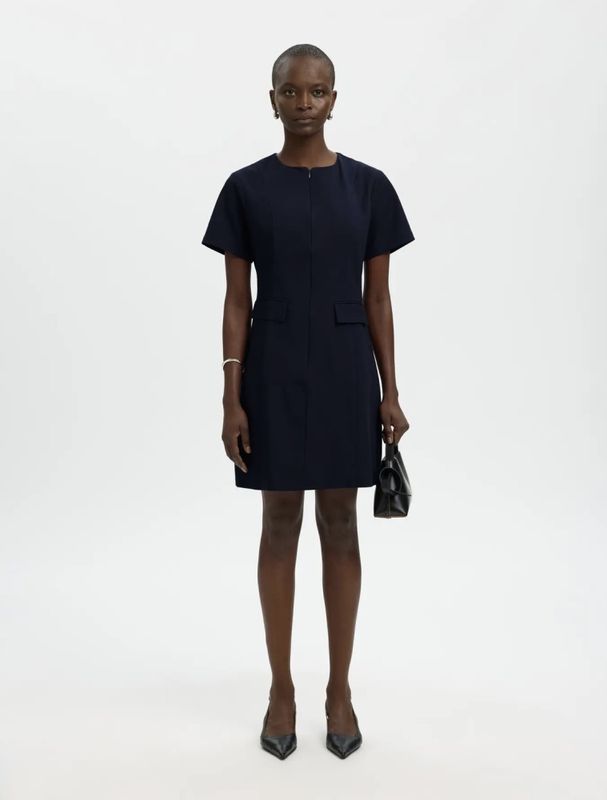 Selected Femme Tora Dress Dark Sapphire