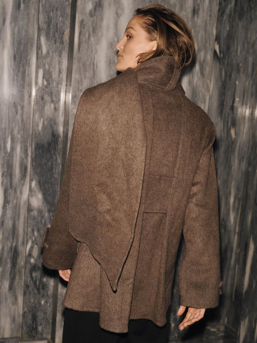Ella&Il Clara Jacket Dark Brown