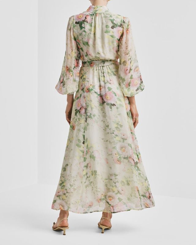 byTiMo Organza Belt Dress Watercolour Dreams
