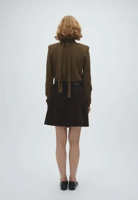 MbyM Ruthie Knitted Sweater Smoked Olive