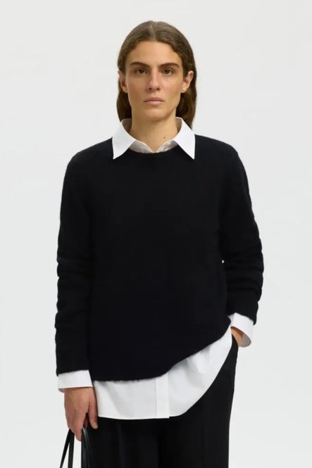 Hovedbilde Selected Femme Lulu New Knit Black 
