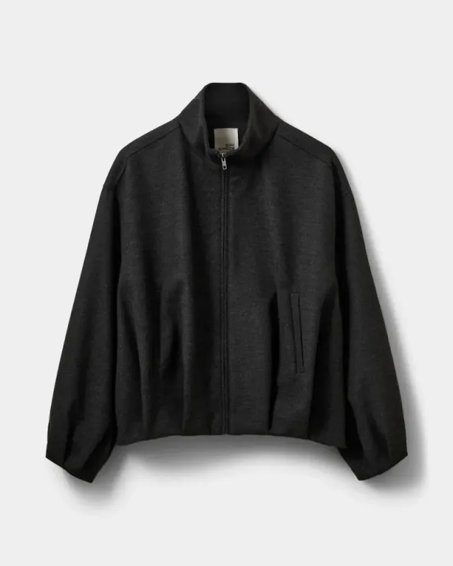 Sofie Schnoor Becky Suting Bomber Jacket Dark Grey