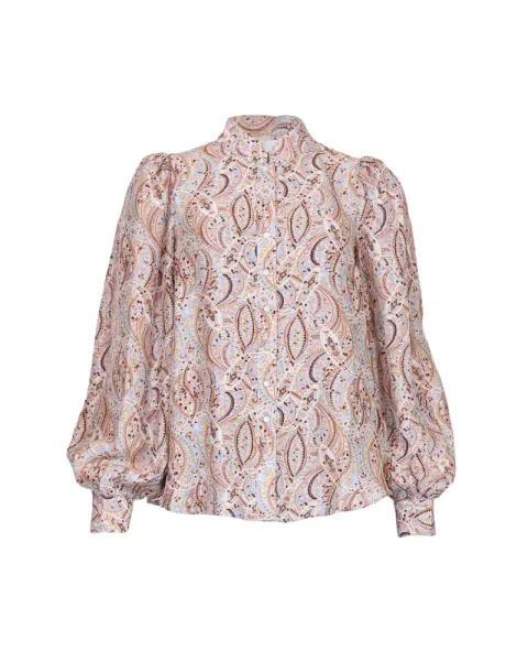 Hovedbilde byTiMo Striped Organza Blouse Paisley 