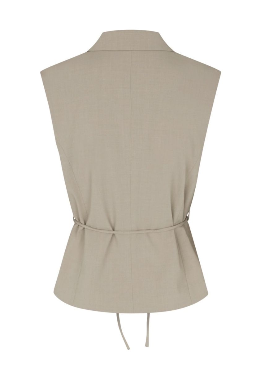 MbyM Evelora Vest Light Sand
