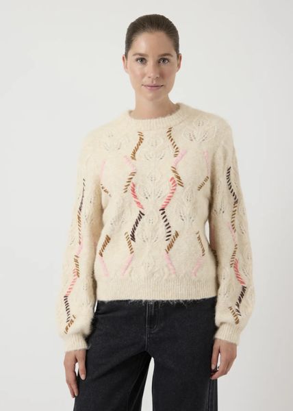 Hovedbilde YAS Gabbi Knit Pullover Birch Melange